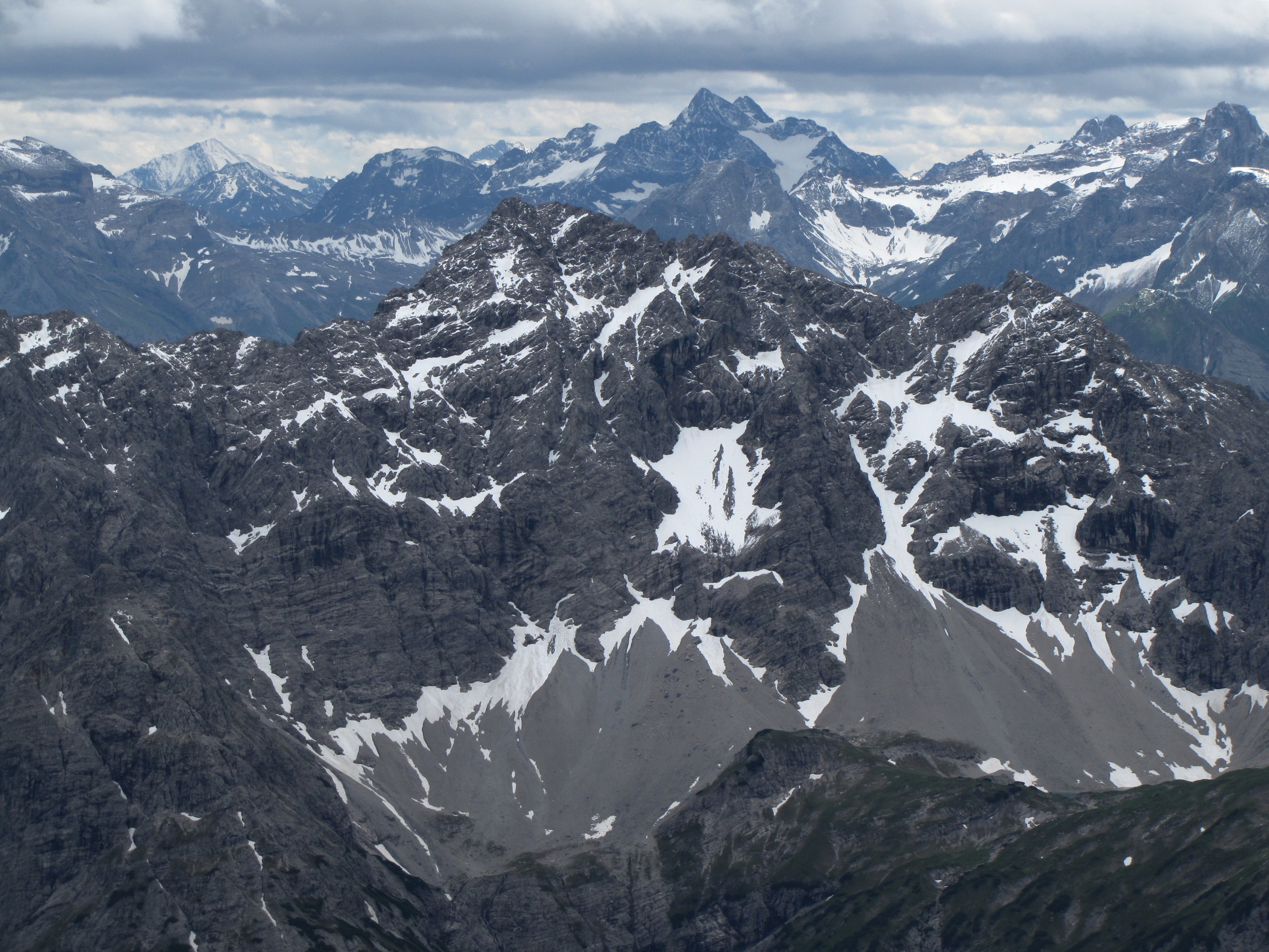 Kreuzkarspitze from North