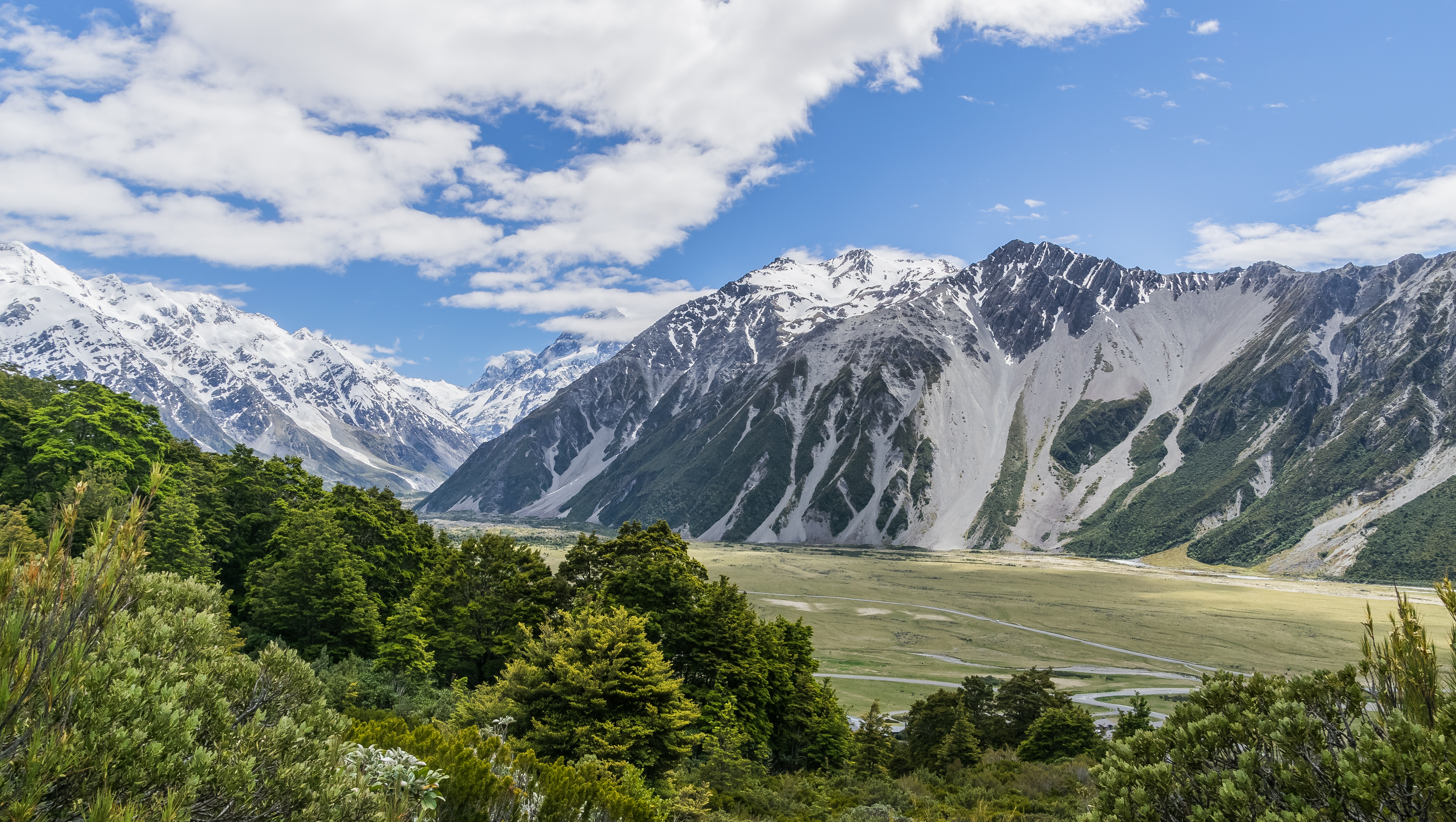 Landscape in Mount Cook National Park 07