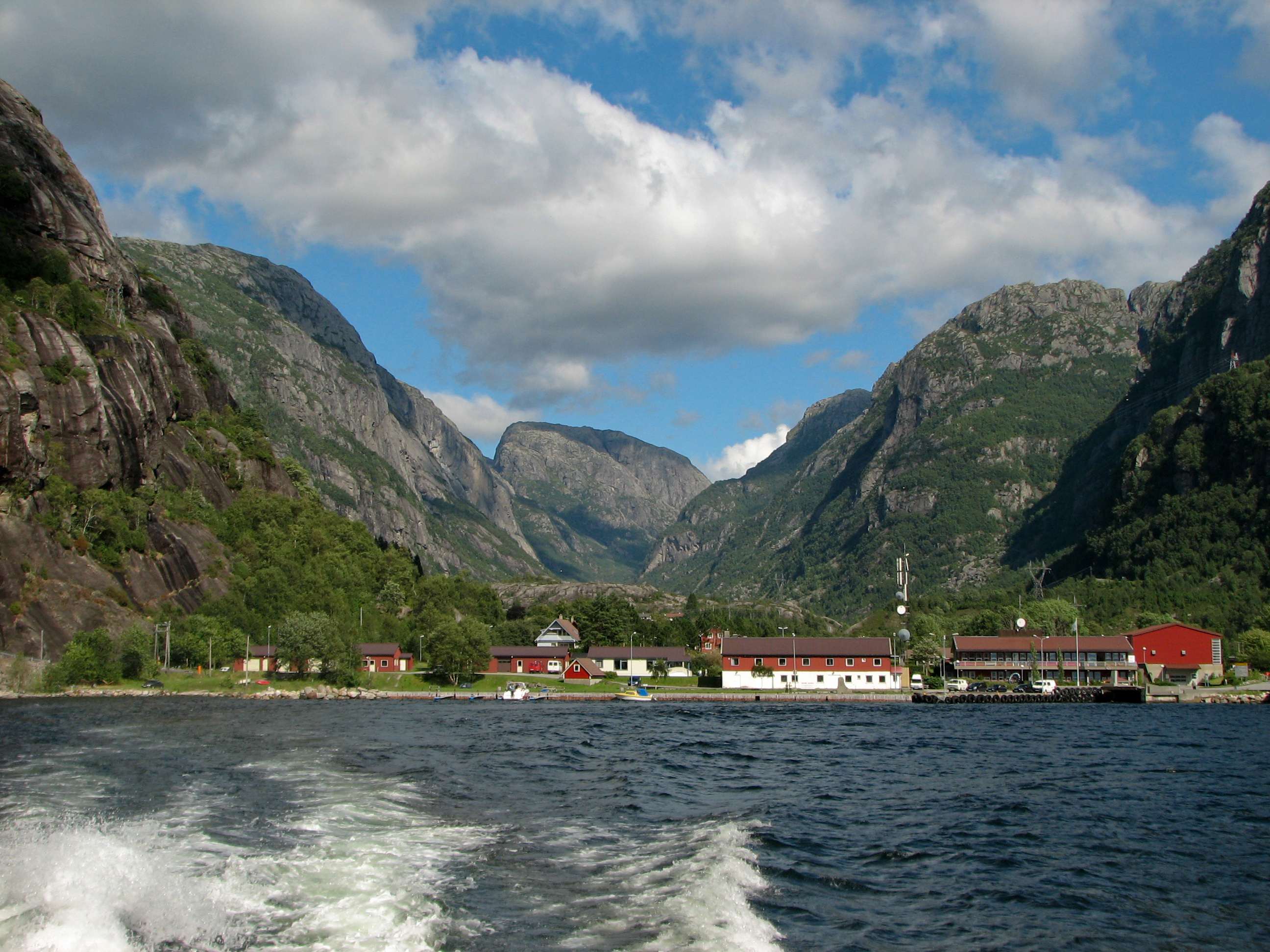 Lysebotn - marina