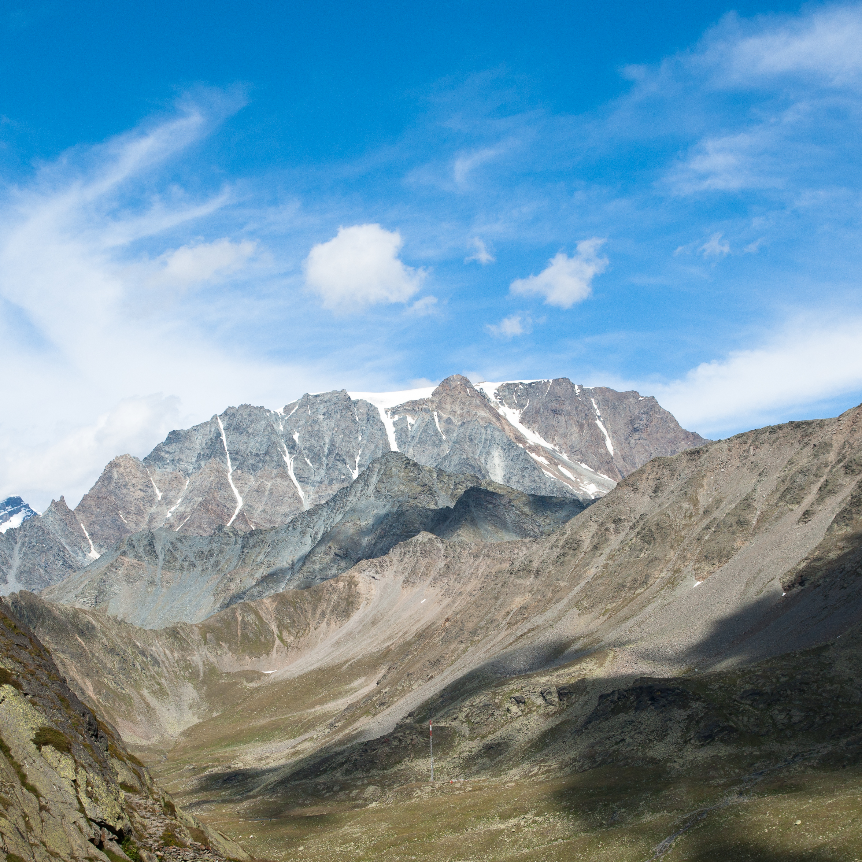 Mont Vélan depuis le Grand Saint-Bernard