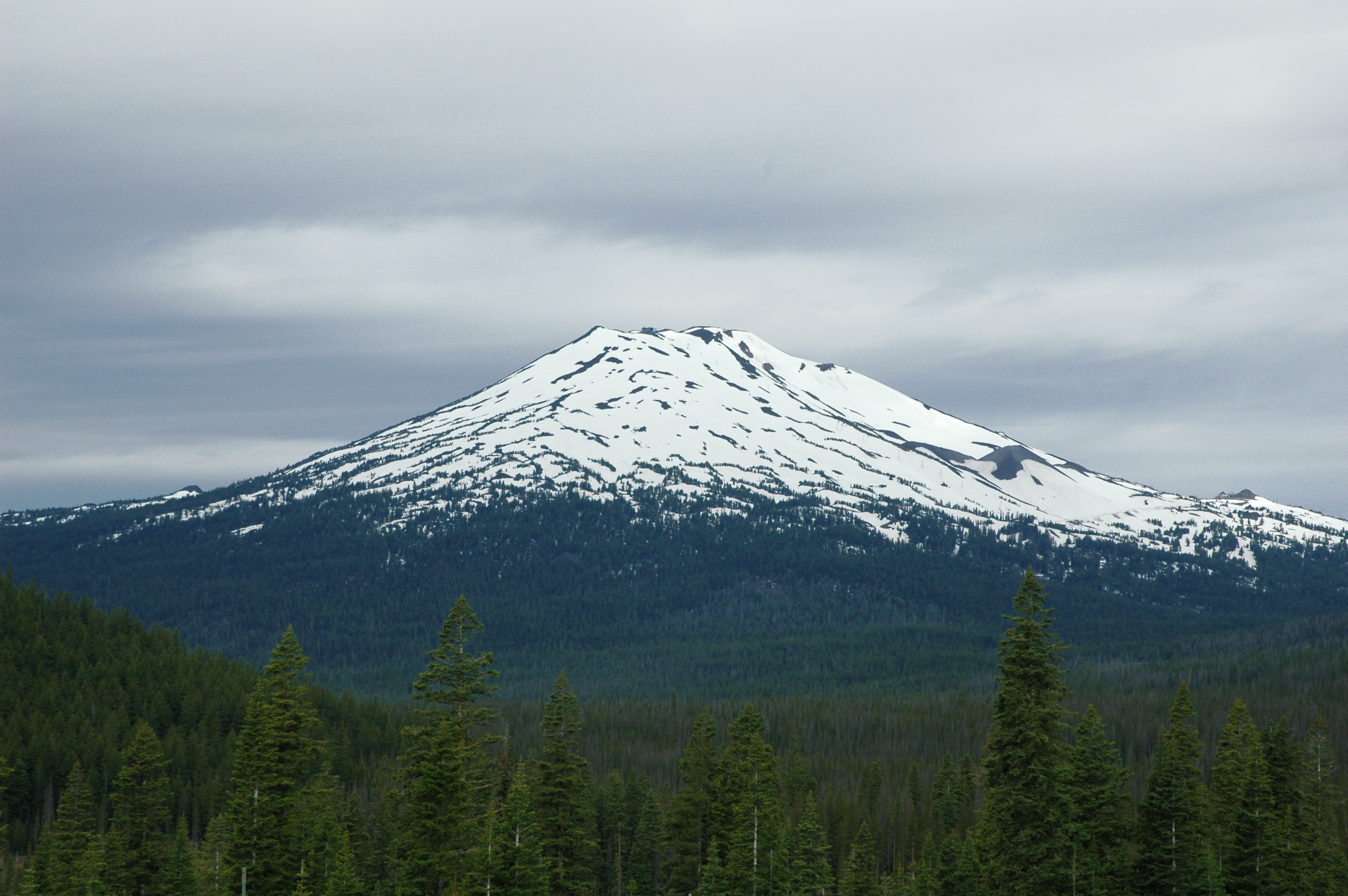 Mount Bachelor closeup