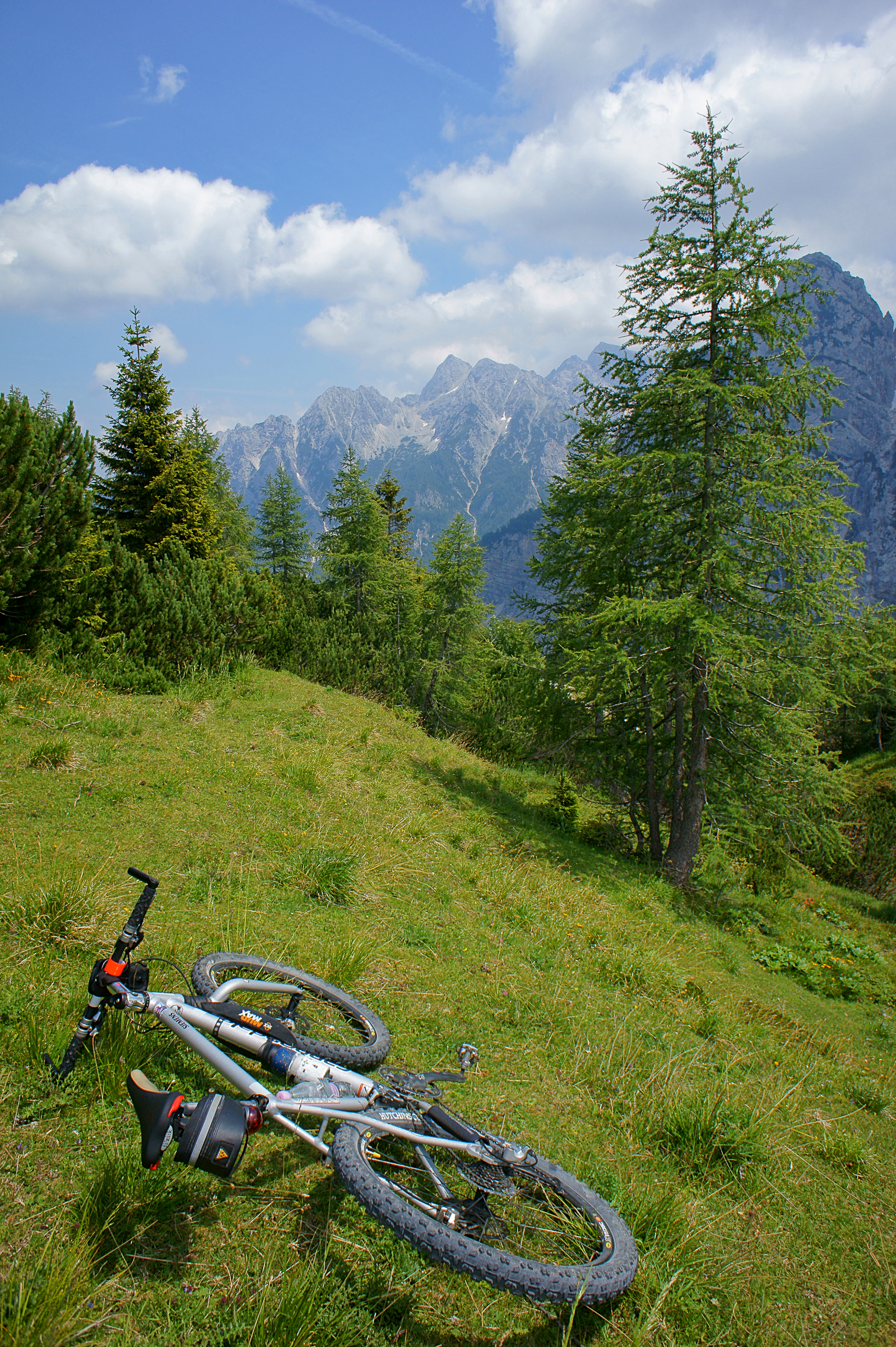 Mountain biking