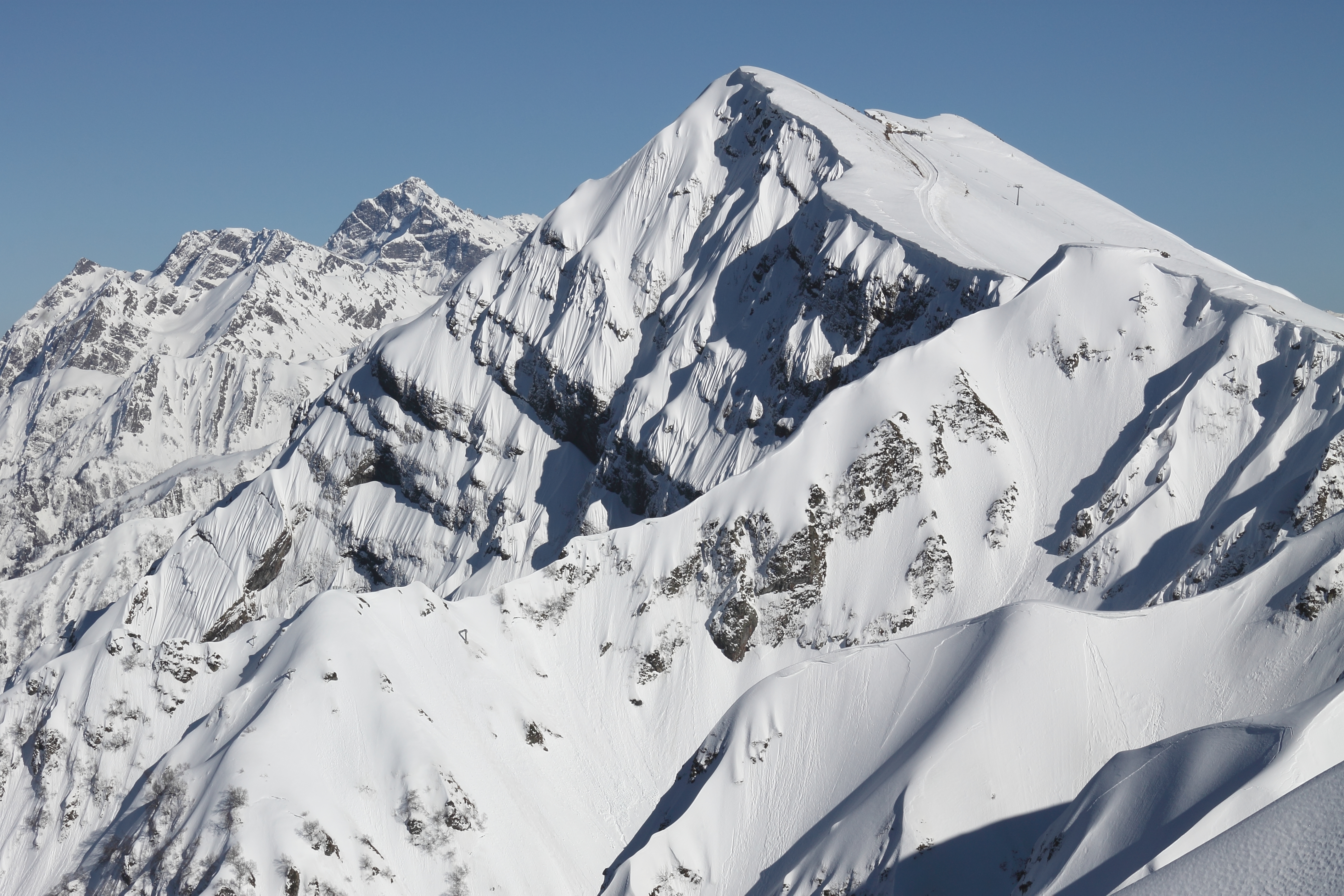 Mountains in Krasnaya Polyana