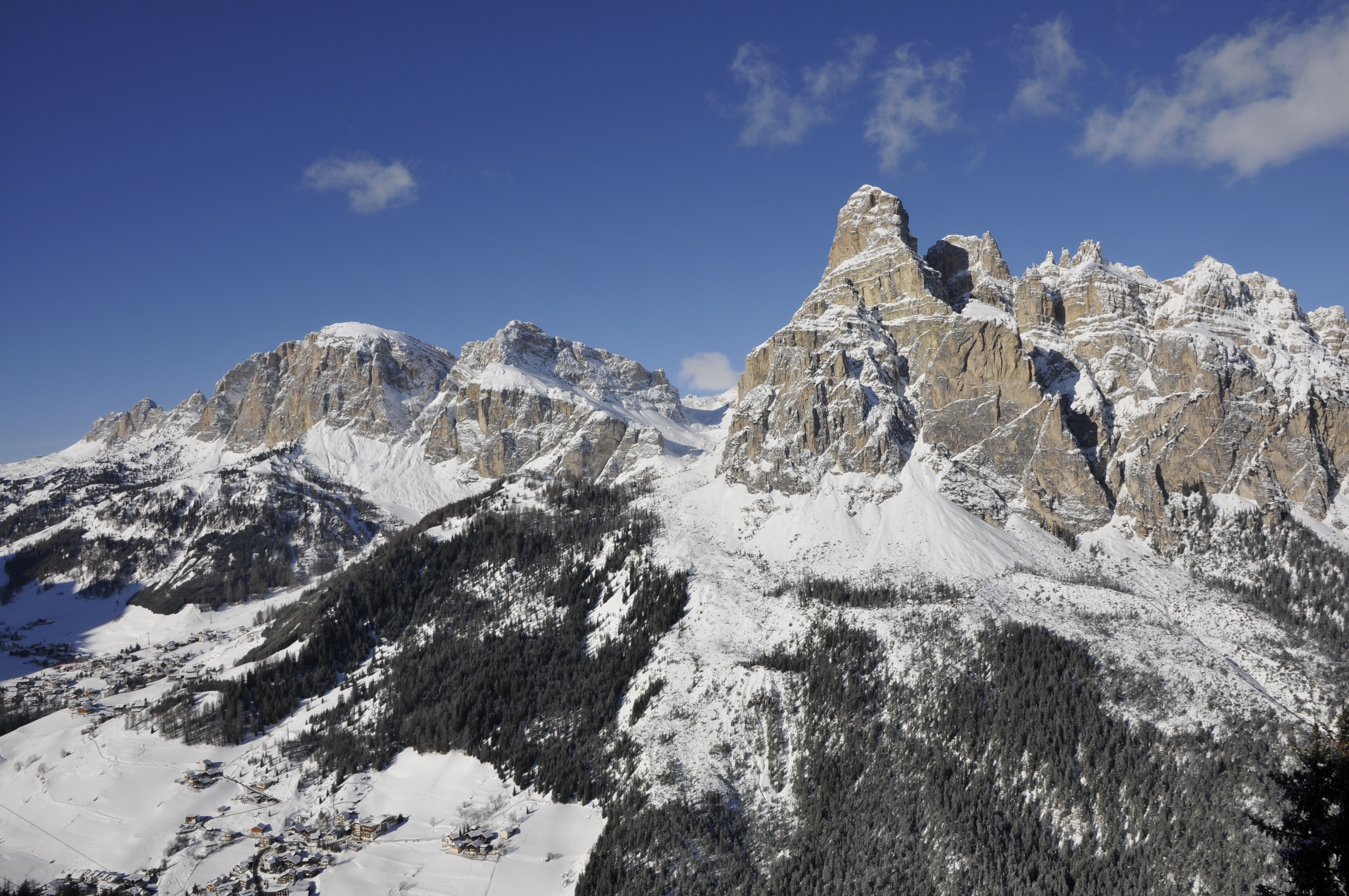 Piz Ciampac Furcela Ciampai Sassonger