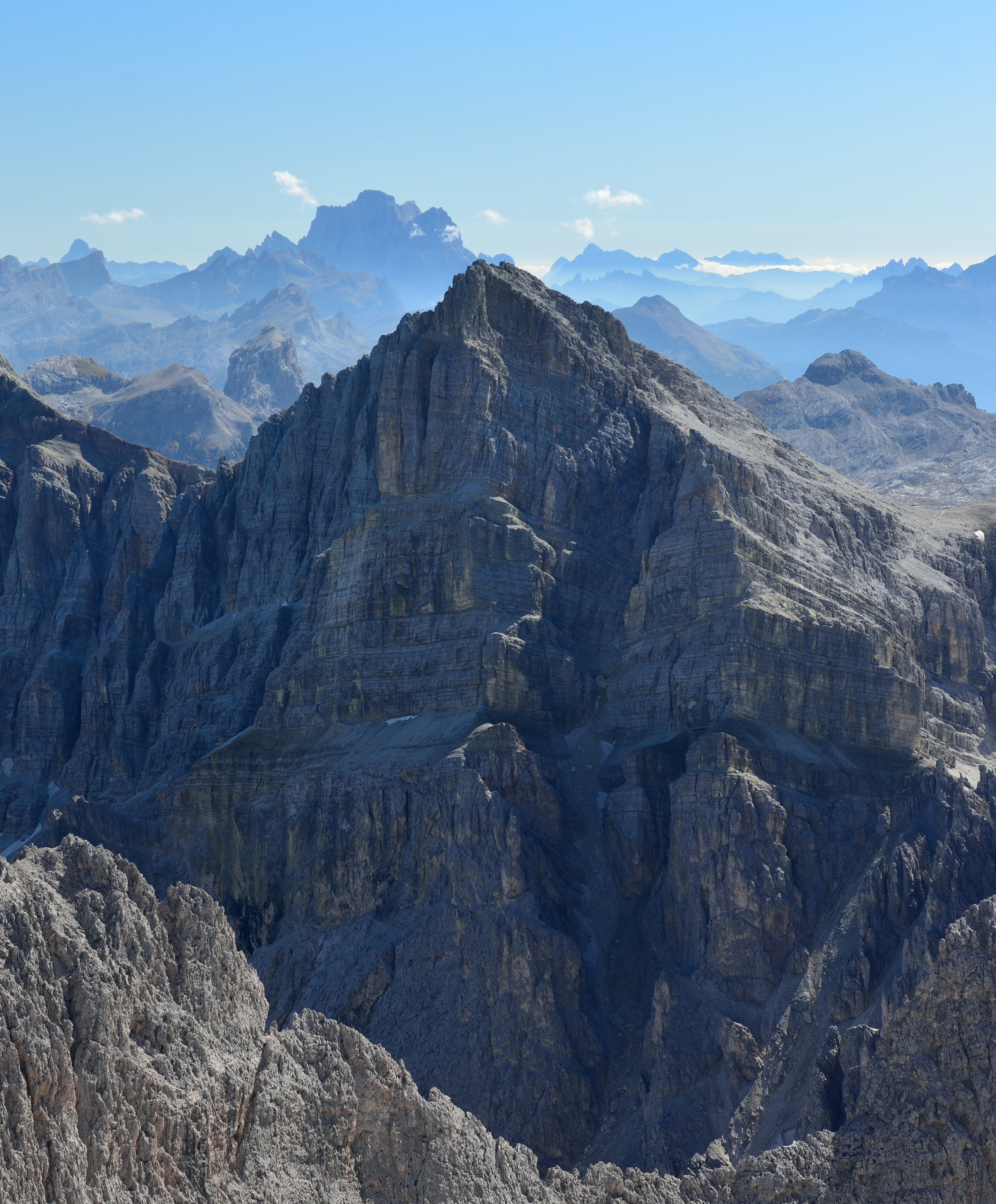 Piz Duleda from Odla de Valdusa (cropped)