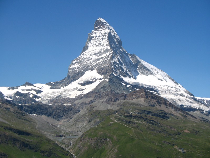 3818 - Riffelberg - Matterhorn viewed from Gornergratbahn