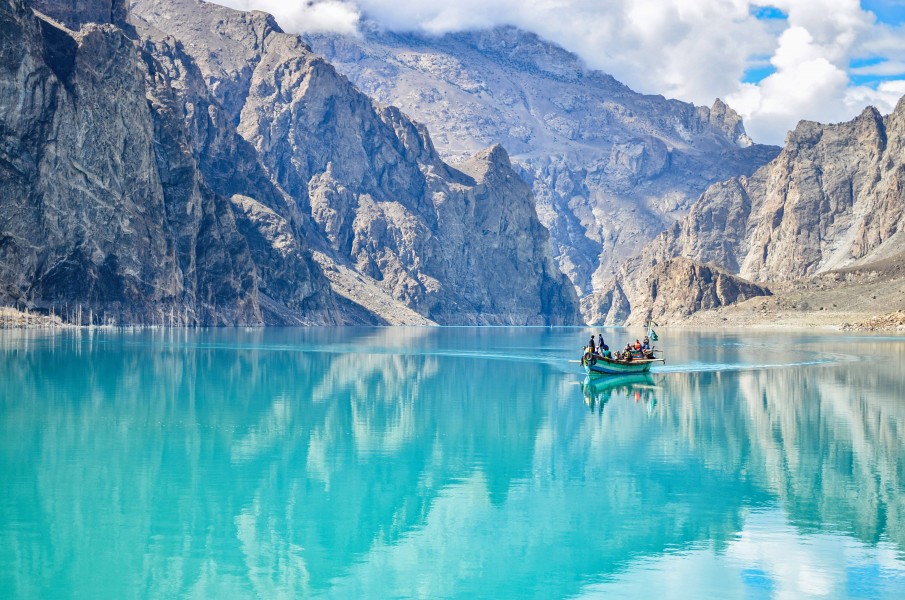 Ata Abad Lake
