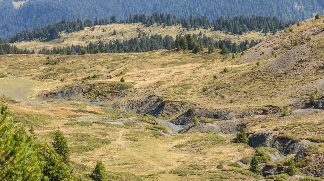 Bergtocht van Arosa via Scheideggseeli (2080 meter) en Ochsenalp (1941 meter) naar Tschiertschen 23