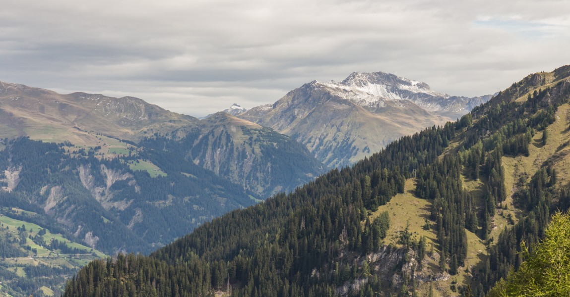Bergtocht van Tschiertschen (1350 meter) via Runcaspinas naar Alp Farur (1940 meter) 014