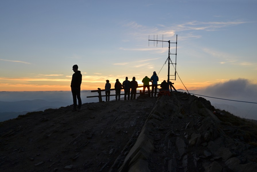 Bieszczady - sunrise from Chatka Puchatka (4)