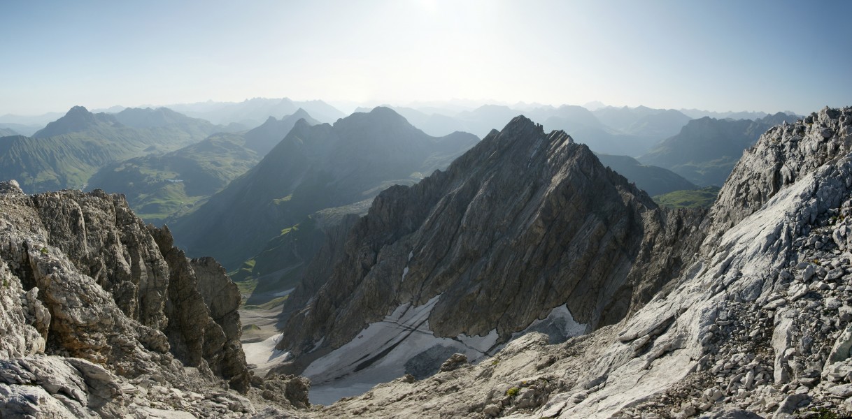 Butzenspitze 2547m Panorama