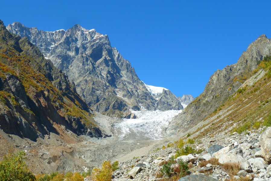 Chalaati glacier near Mestia