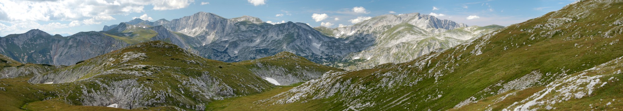 Hochschwab, panorama from Mitteralpe