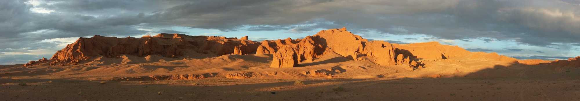 The Flaming Cliffs, Gobi Desert, Mongolia