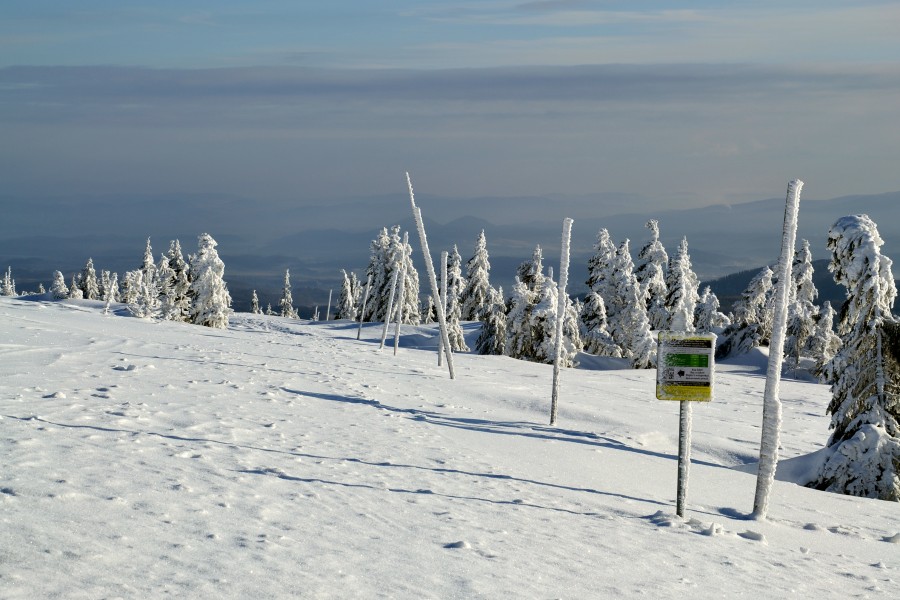 Krkonoše mountains in winter 2018 03