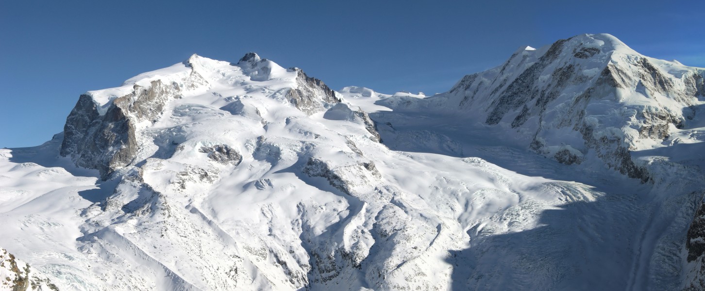 Monte Rosa und Liskamm