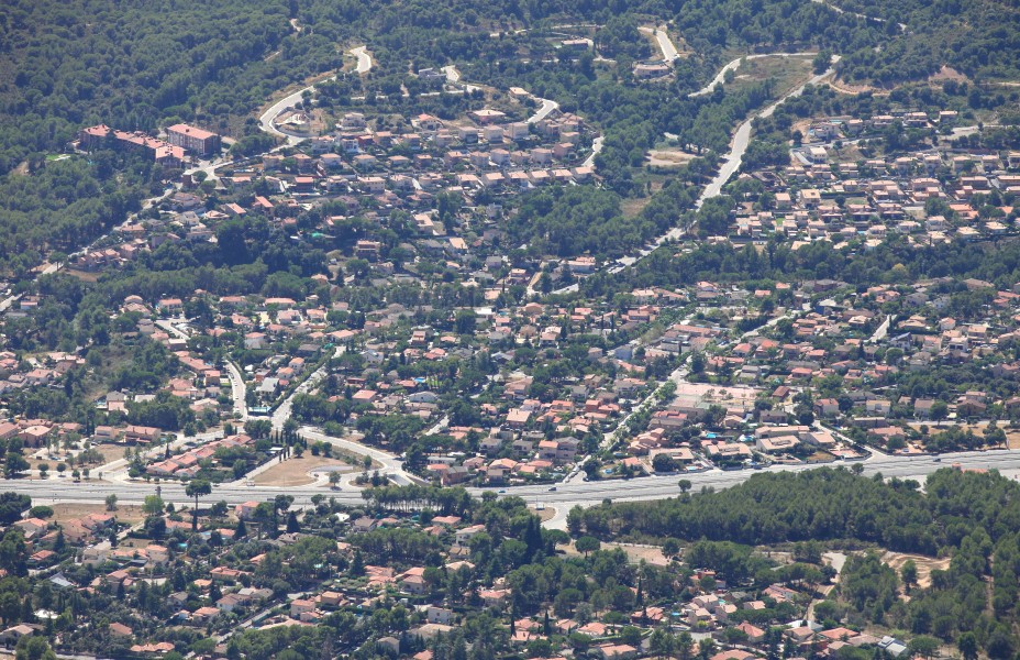 a view from Montserrat mountain, Catalonia, Spain, Europe, August 2013, picture 23
