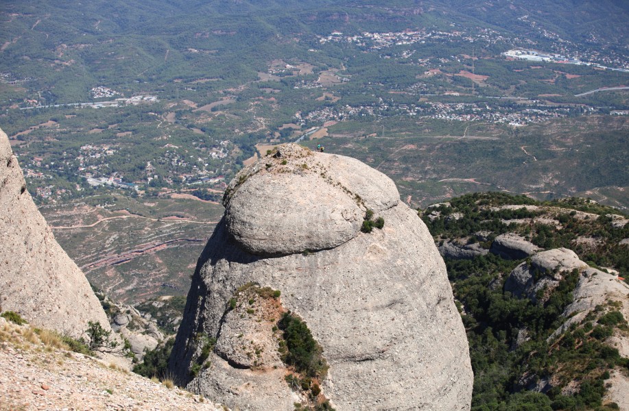 a view from Montserrat mountain, Catalonia, Spain, Europe, August 2013, picture 28
