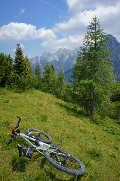 Mountain biking