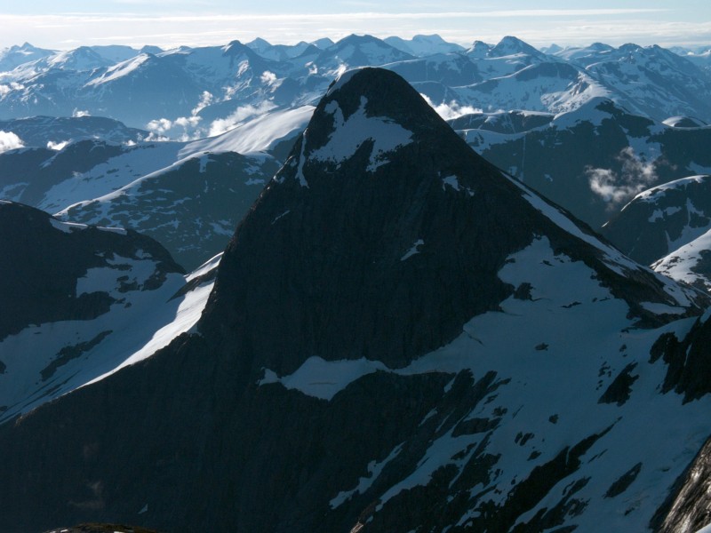 Mountain like a nose - panoramio
