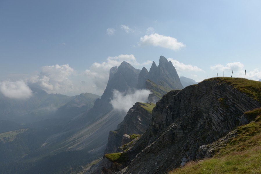 Odles as seen from Seceda