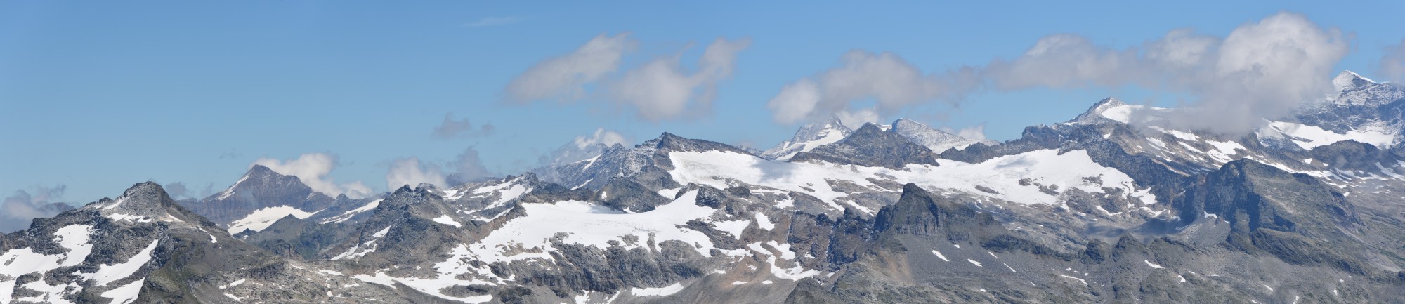 Panorama Granatspitzgruppe vom Abstieg vom Wildenkogel