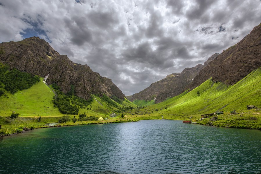 Rainbow lake, minimarg