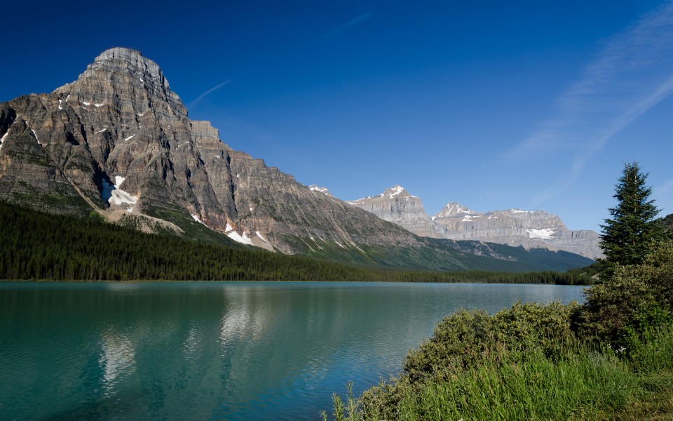 Waterfowl Lakes beim Icefields Parkway