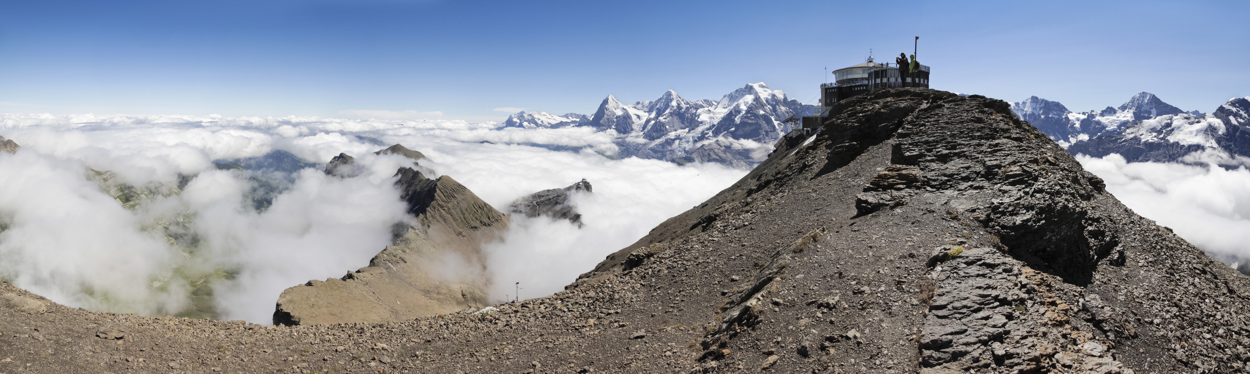 At Schilthorn, 2012 August