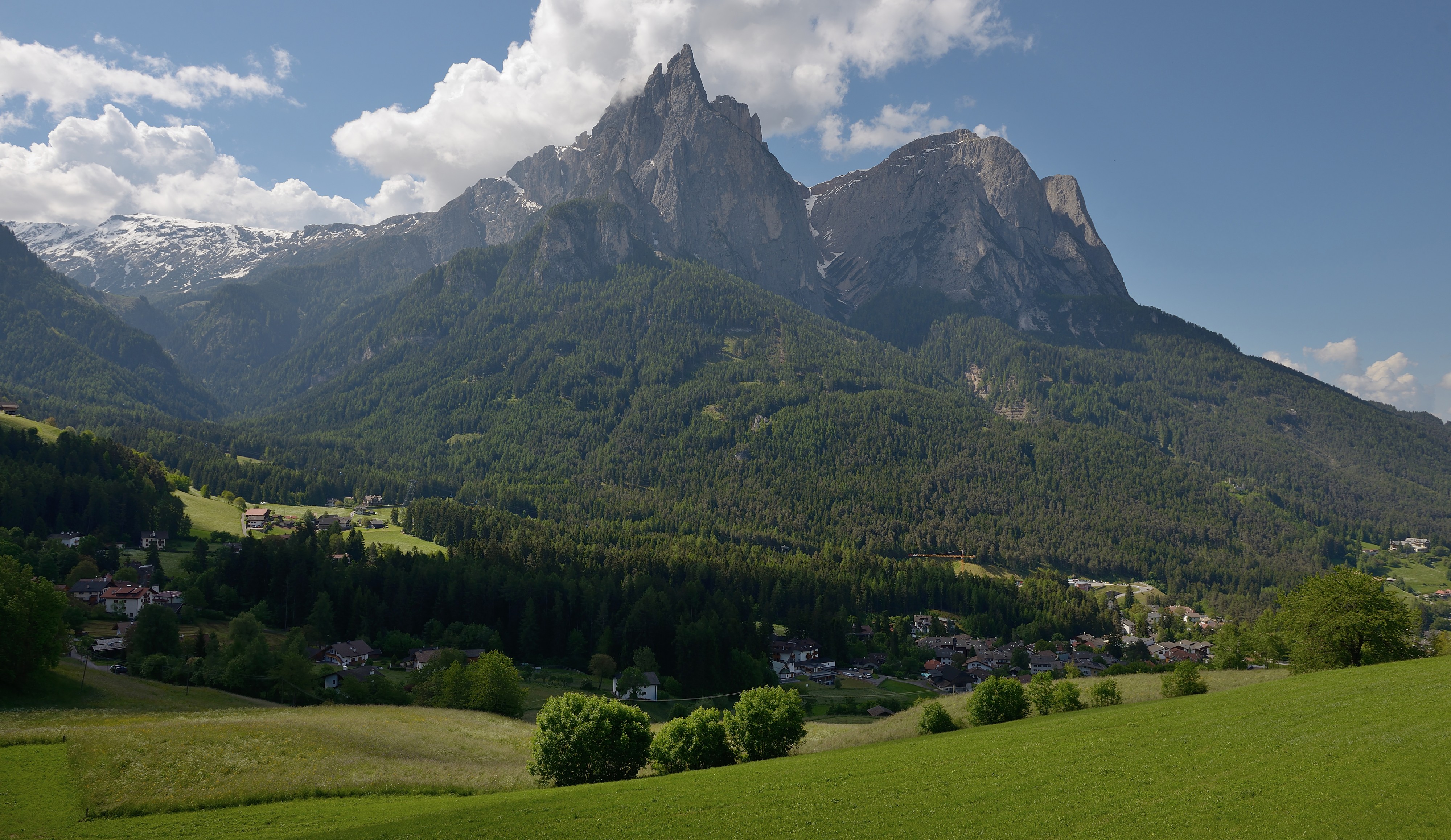 Burgruinen in Seis am Schlern