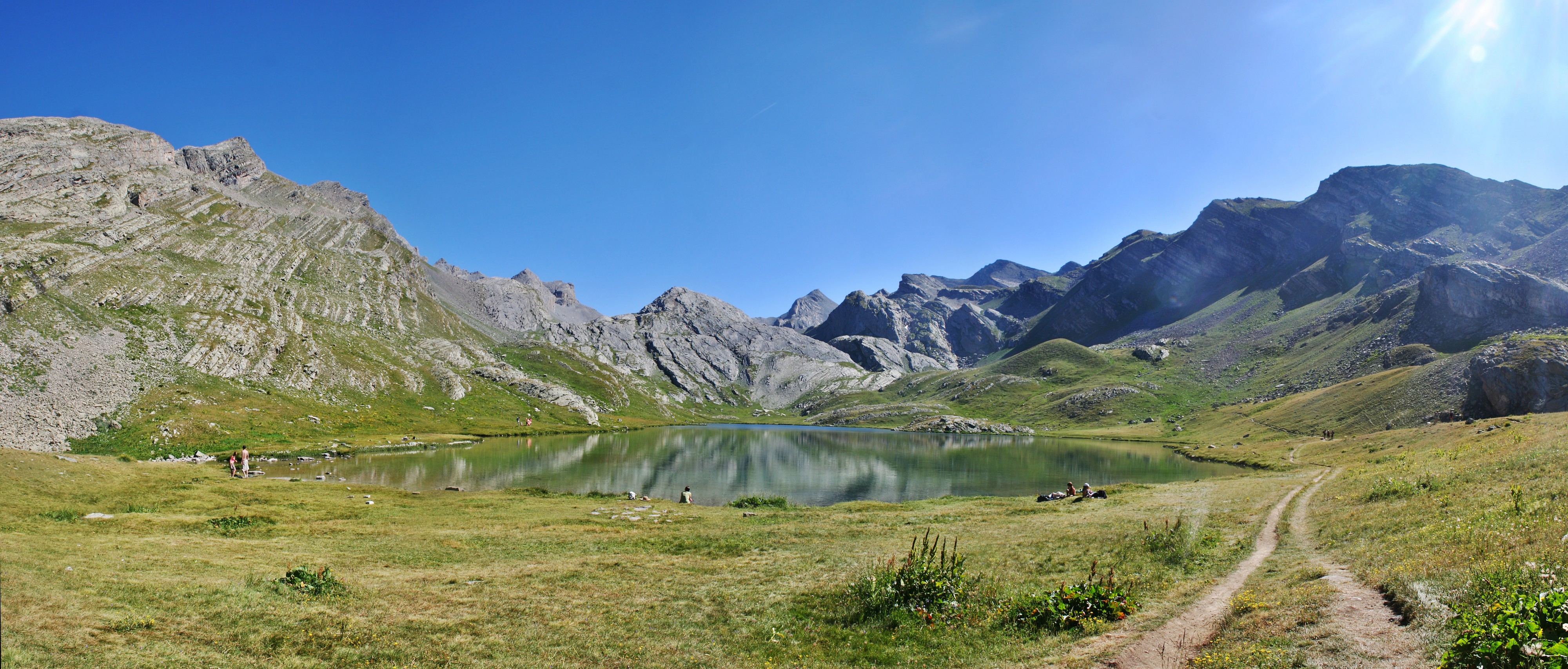 Lauzanier lake