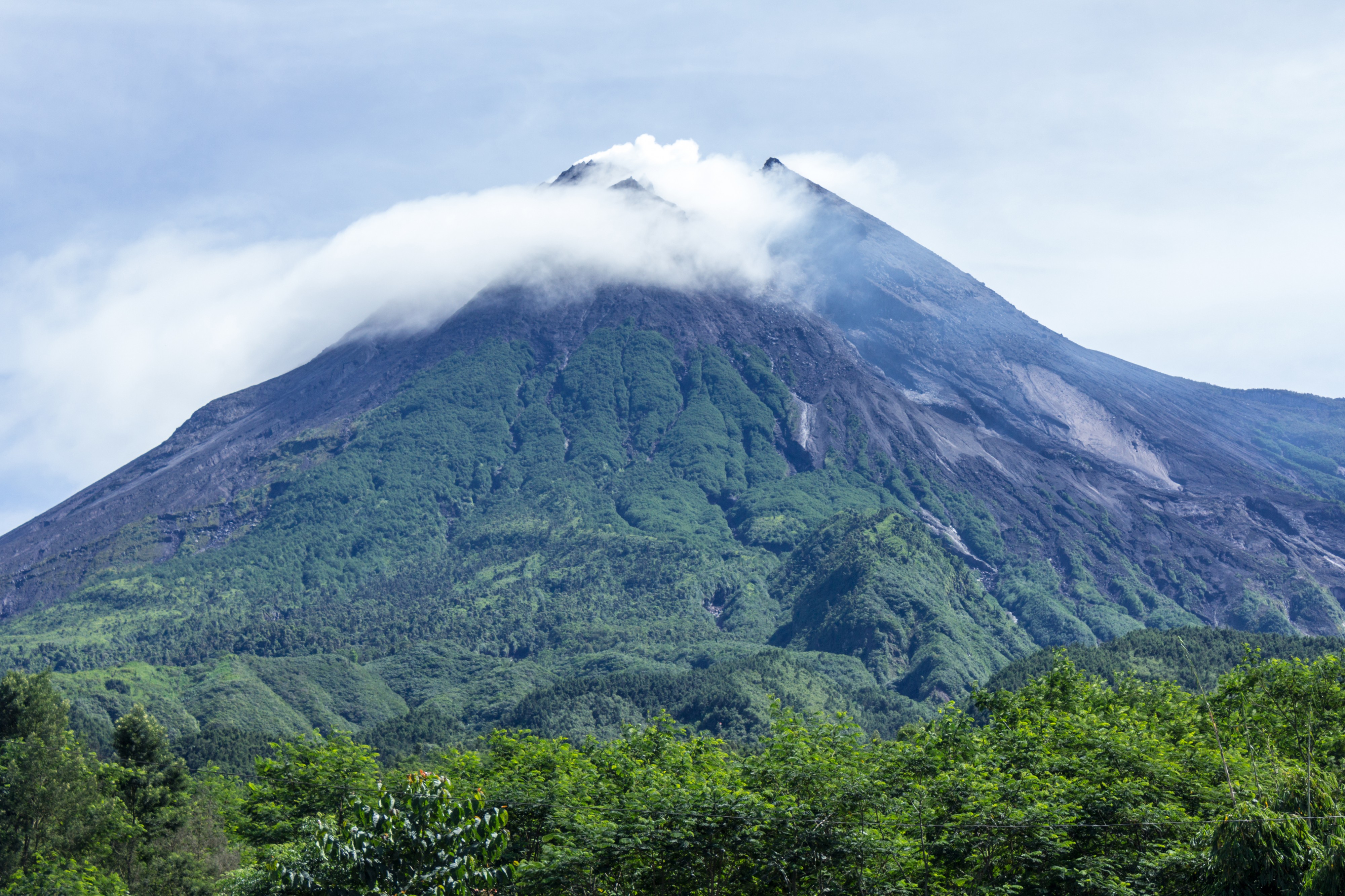 Mount Merapi in 2014