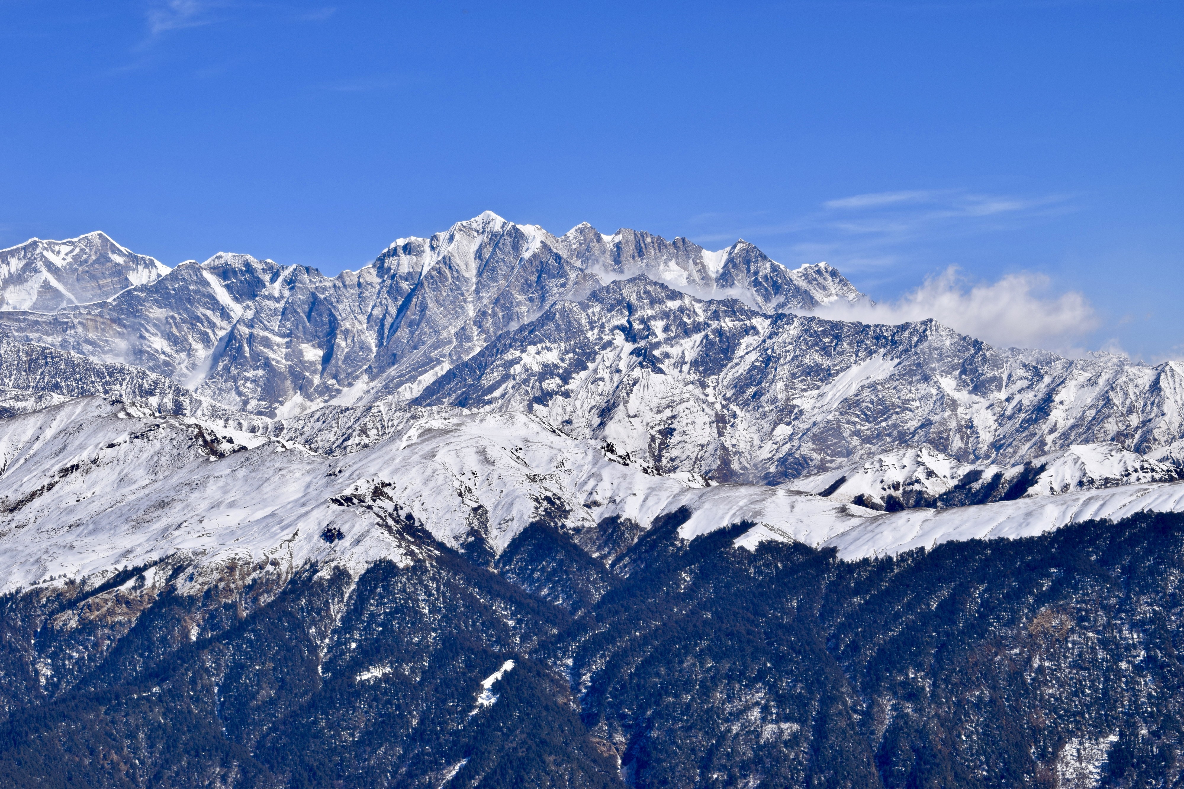 Mt. Trishul and Mt. Nanda