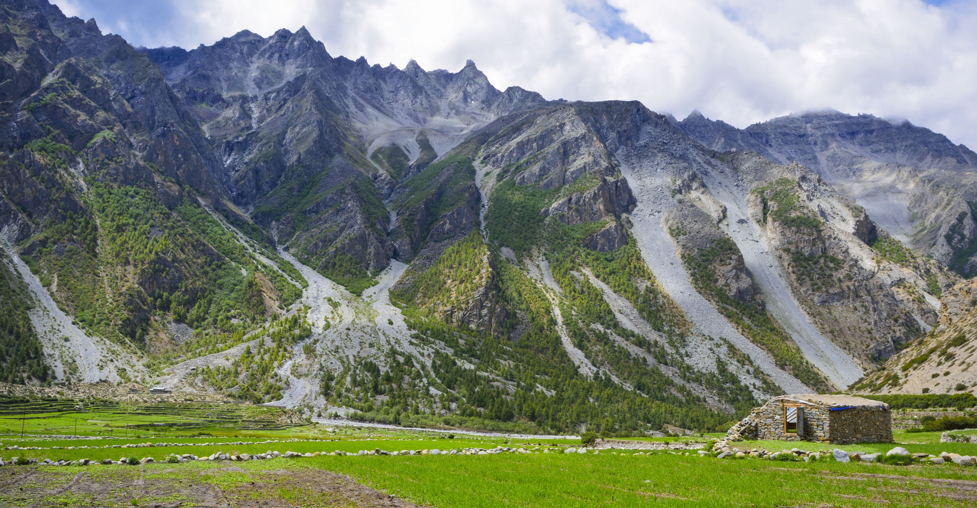 Natural Landscape at Limi Valley