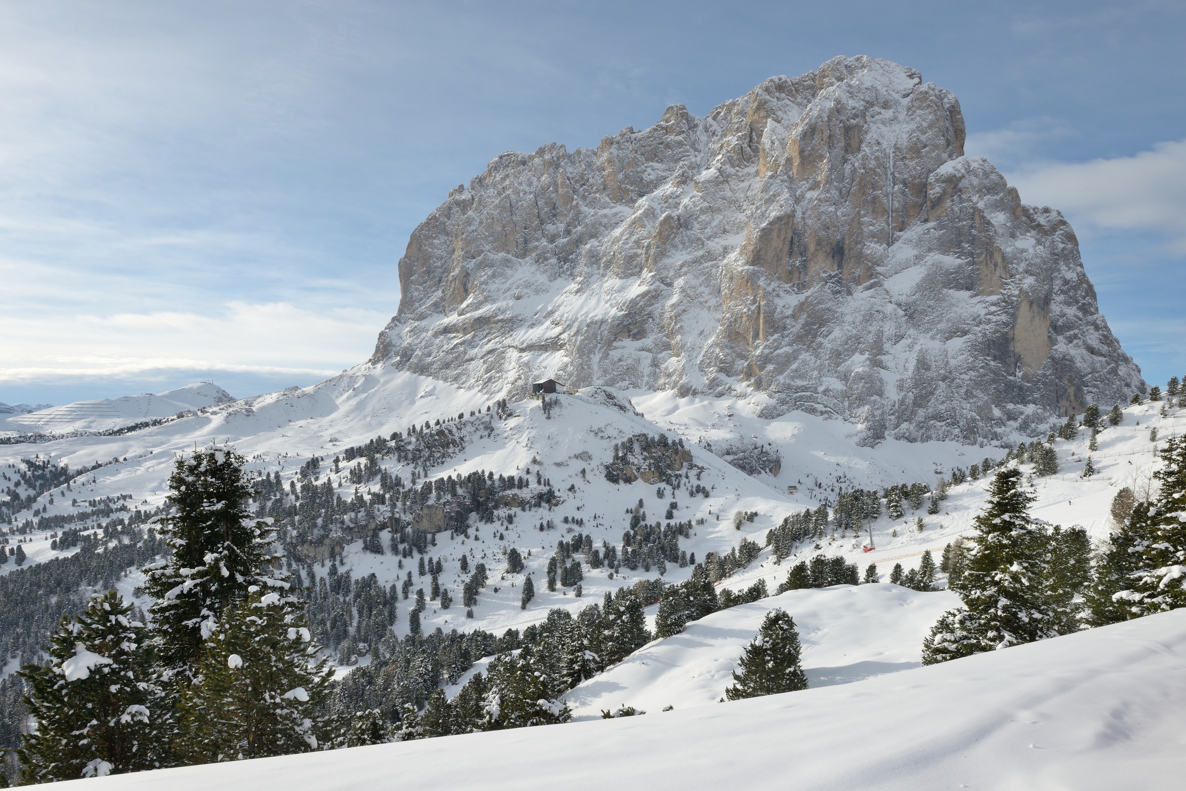 Piz Sella und Langkofel