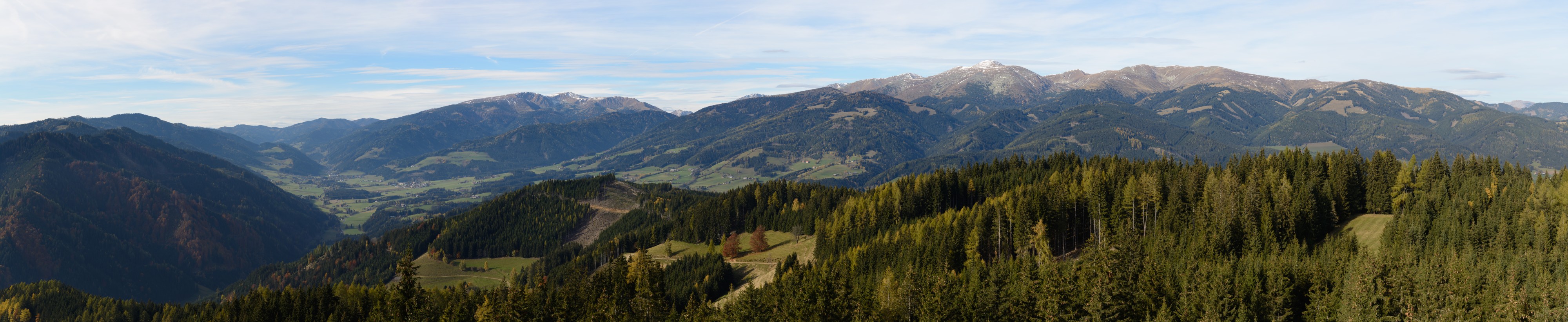 Seckau Tremmelberg NW-Panorama 01