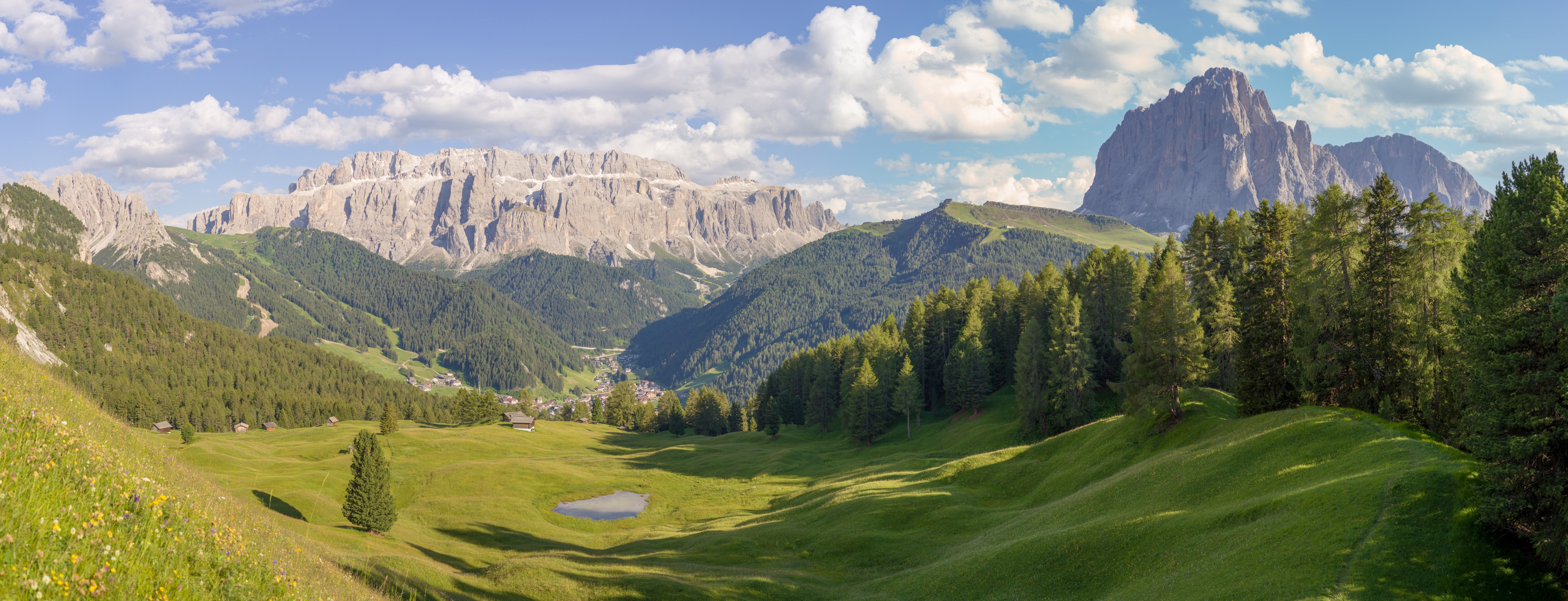 Selva Sella Saslonch Lech de Ciampac