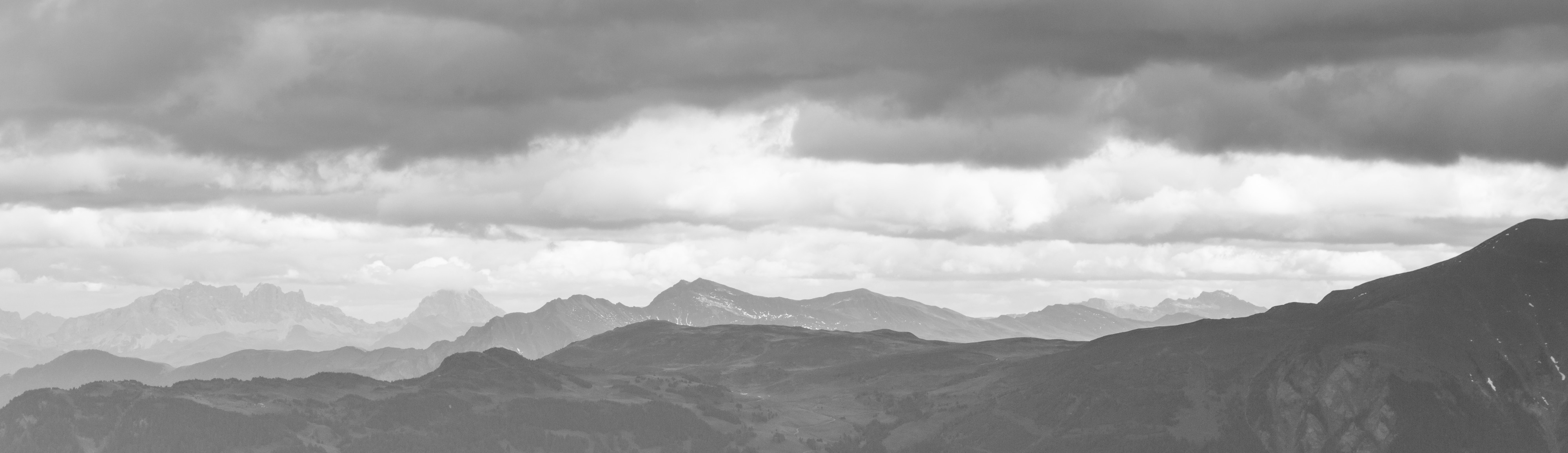 View from Präzer Höhi to northeast
