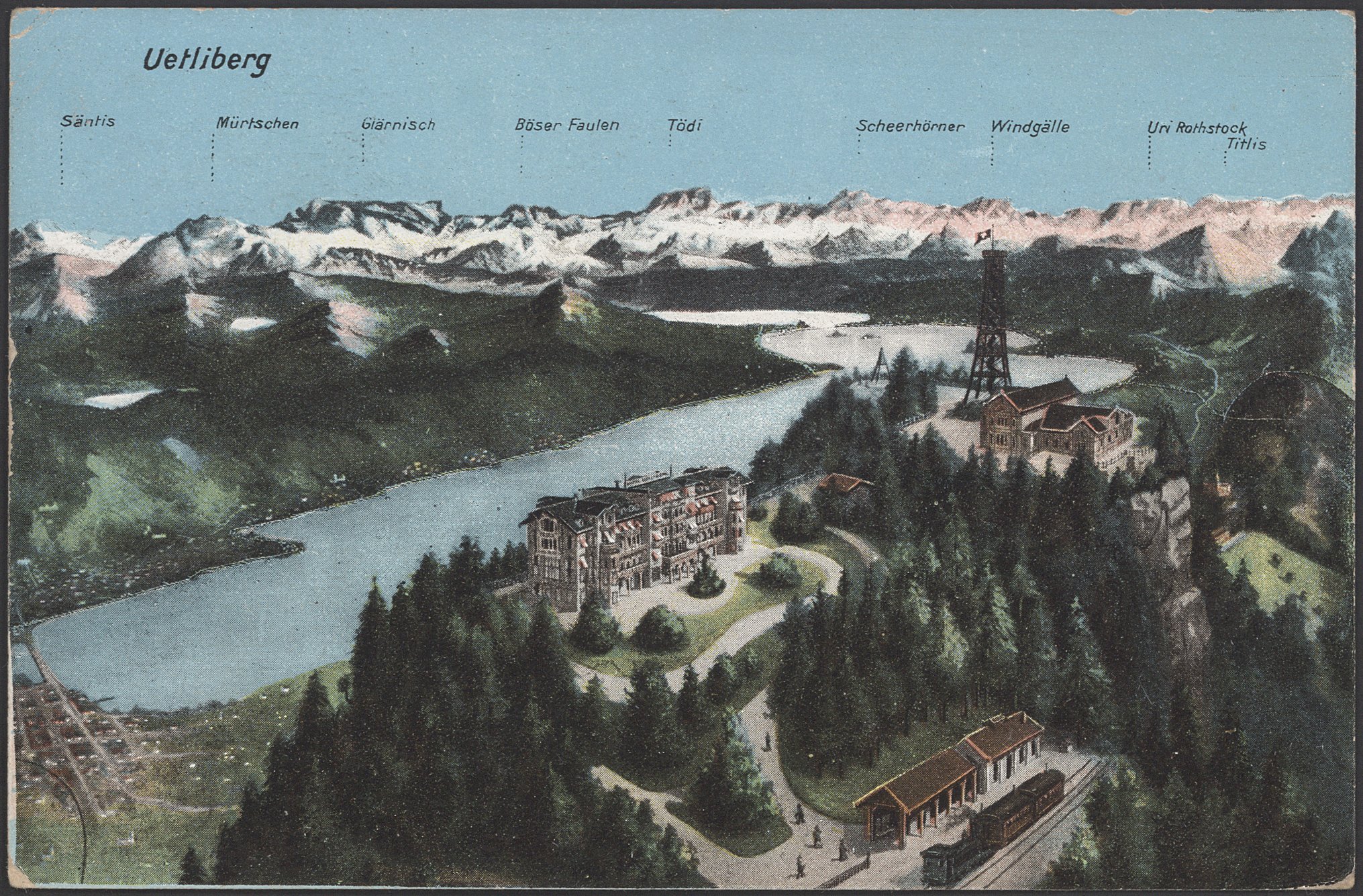 Zentralbibliothek Zürich - Uetliberg - 000012126