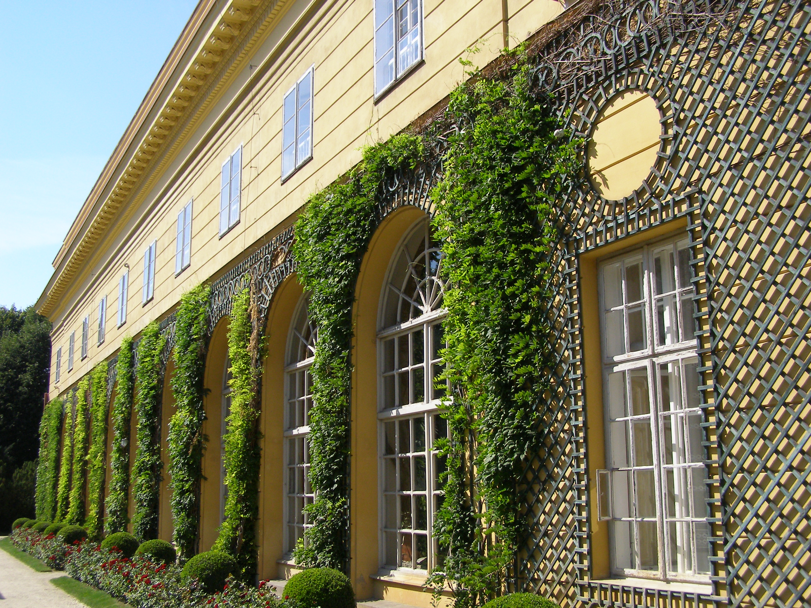 Łańcut zamek oranżeria