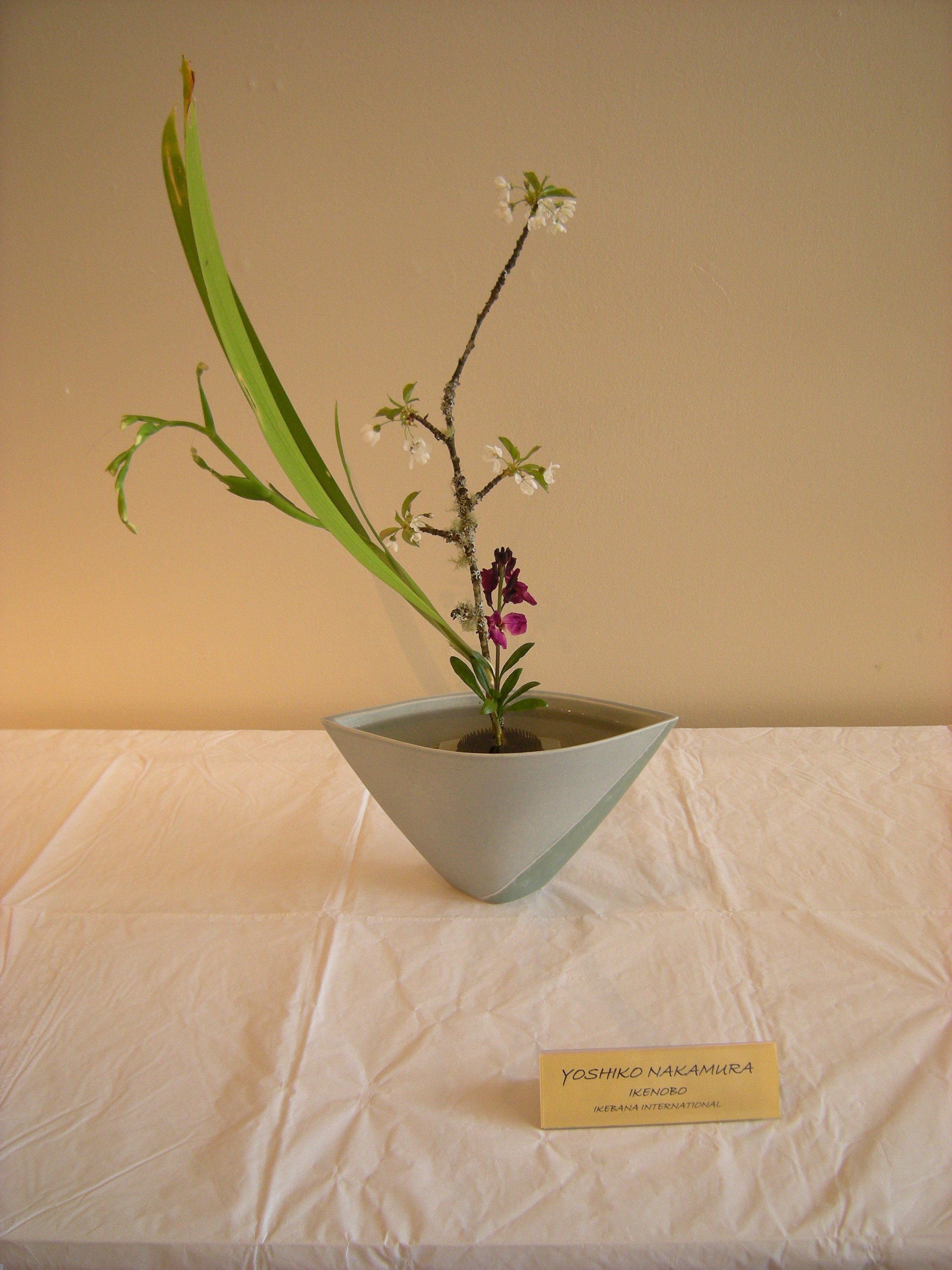 Ikebana - Yoshiko Nakamura 01