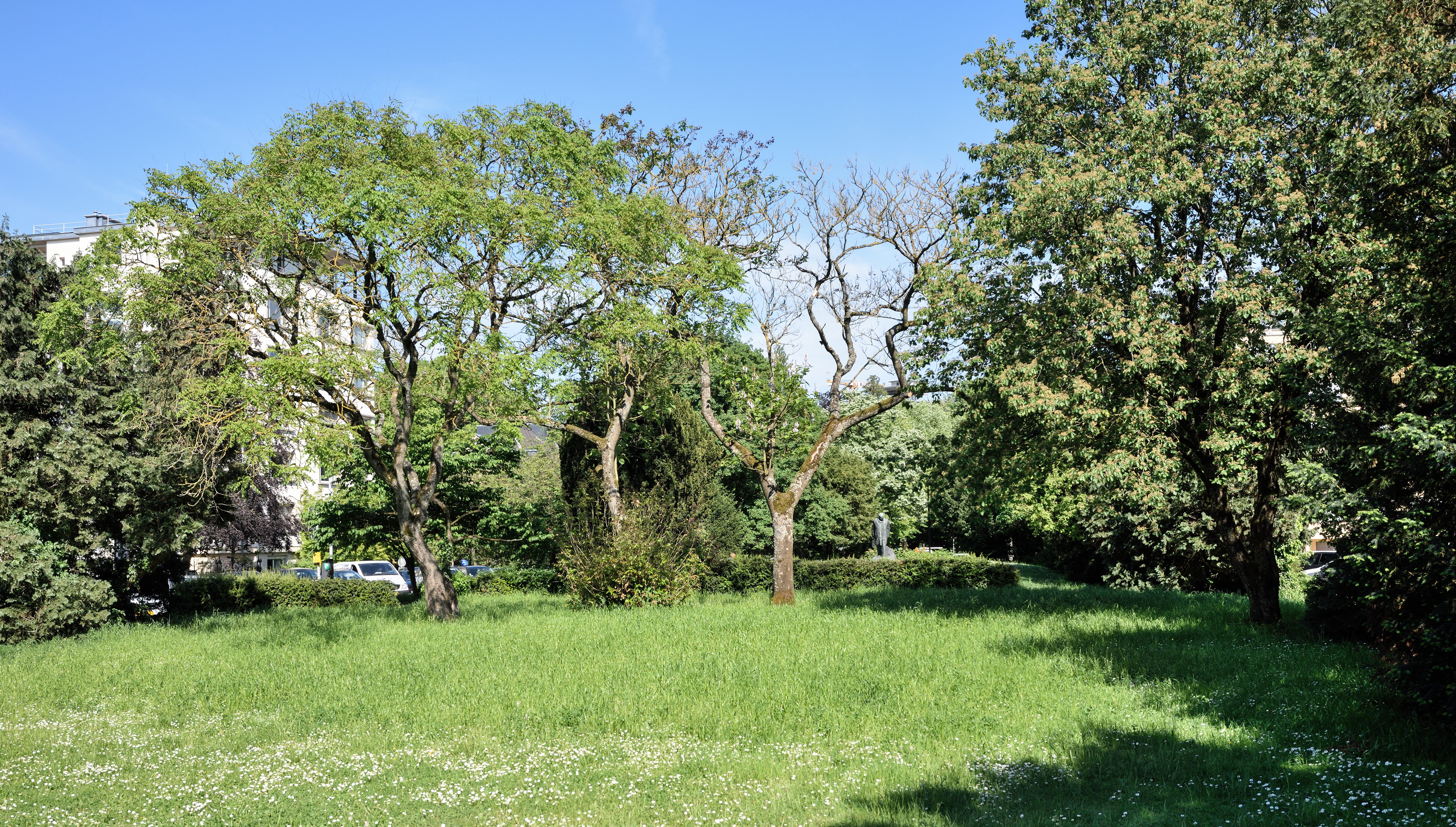 Luxembourg City - Place Churchill, parc public