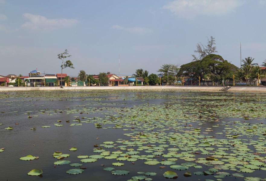 2016 Kampot, Staw lotosów (04)