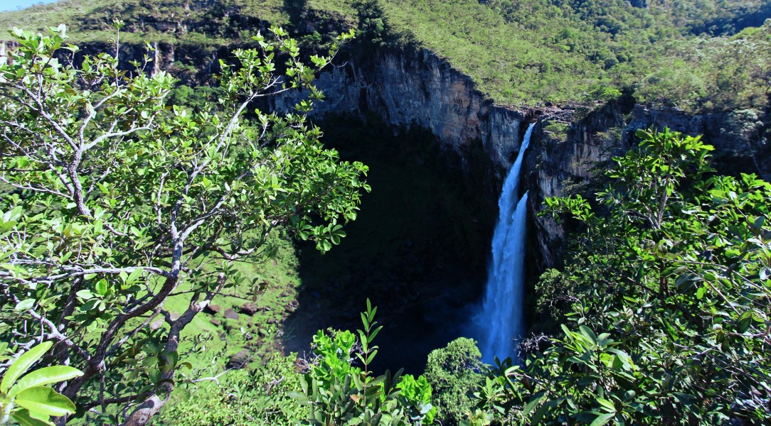 Salto 1 do Rio Preto, Chapada dos Veadeiros, Goiás, Brasil