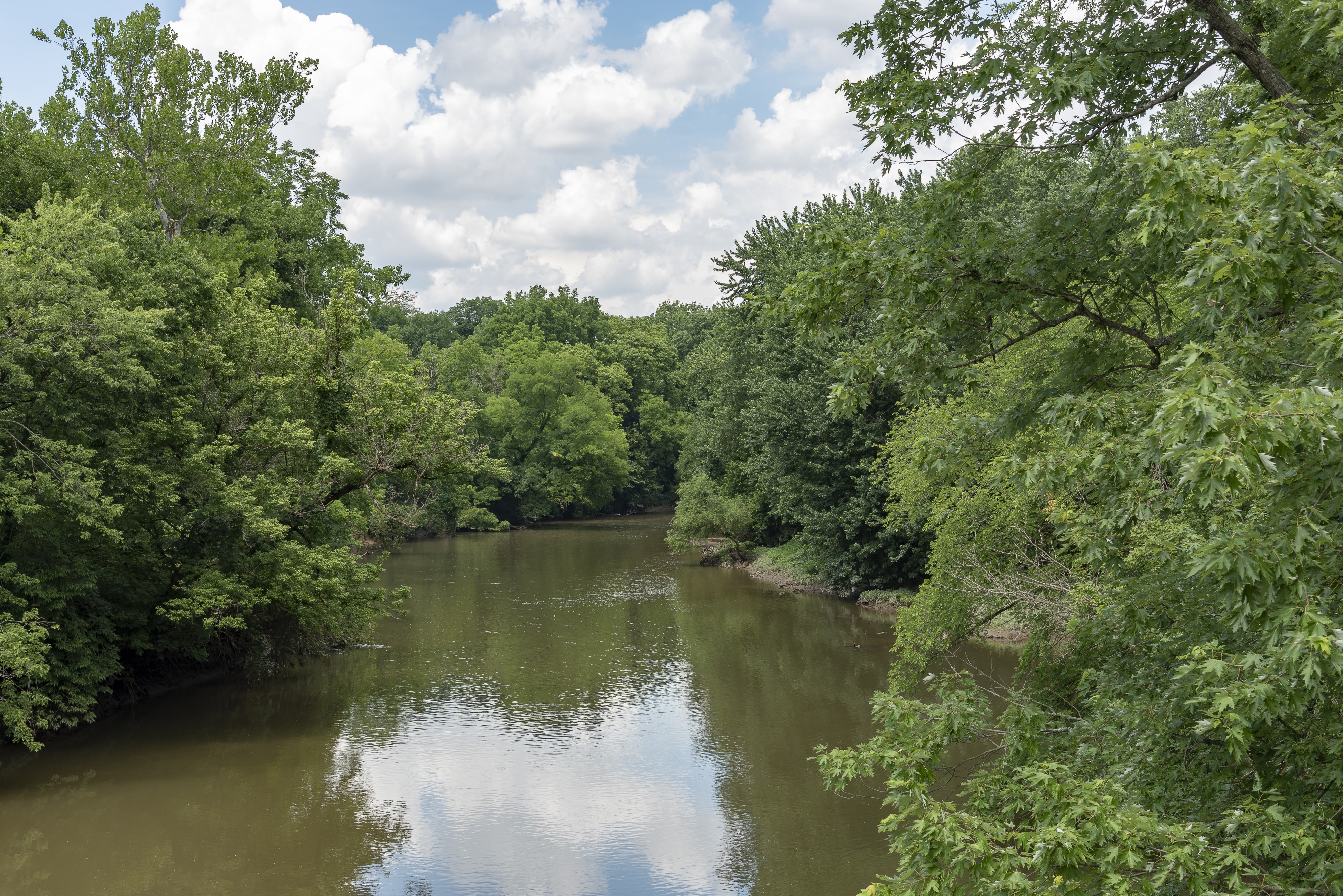 Big Walnut Creek right after Confluence 6