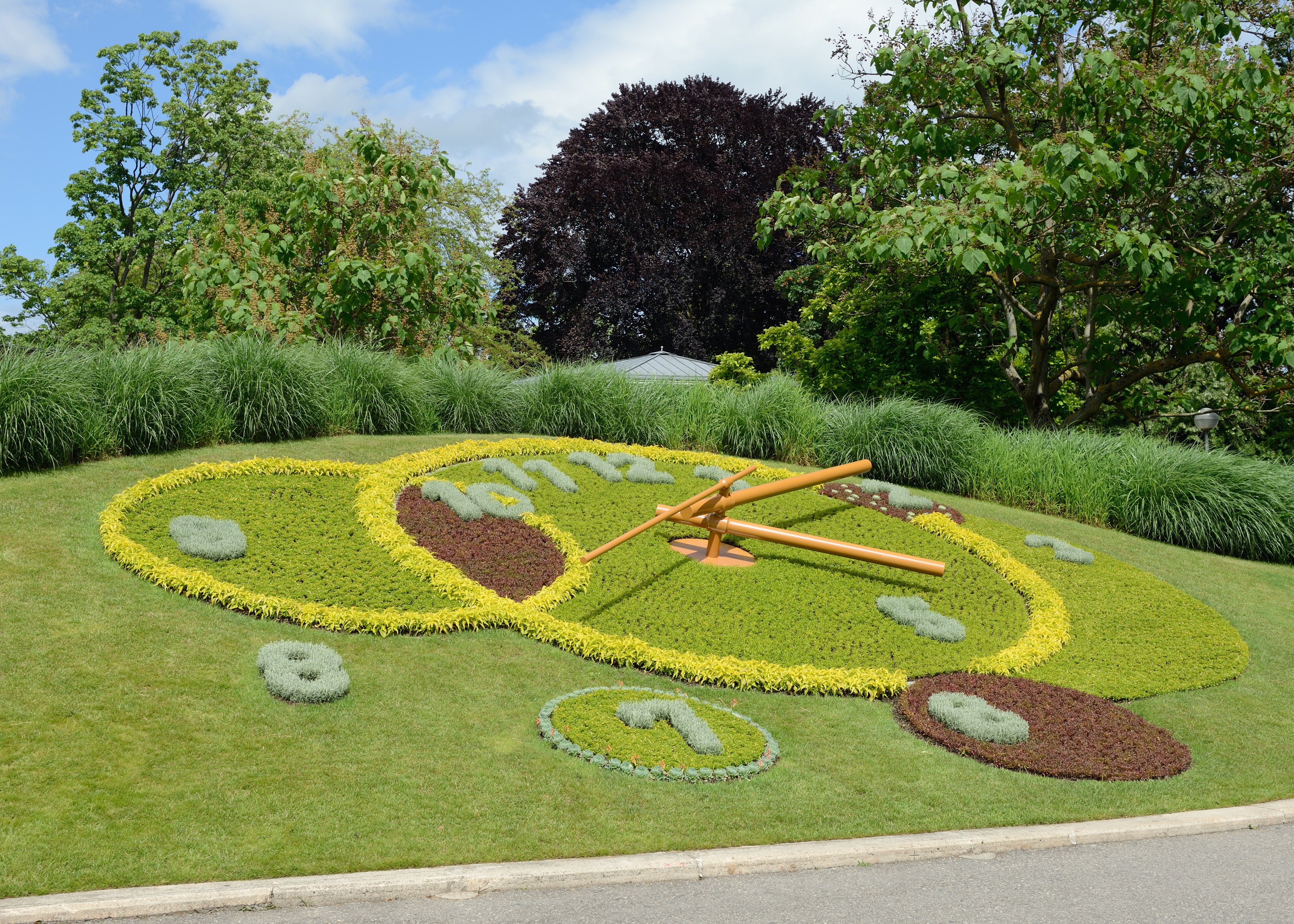 Geneva flower clock 2012