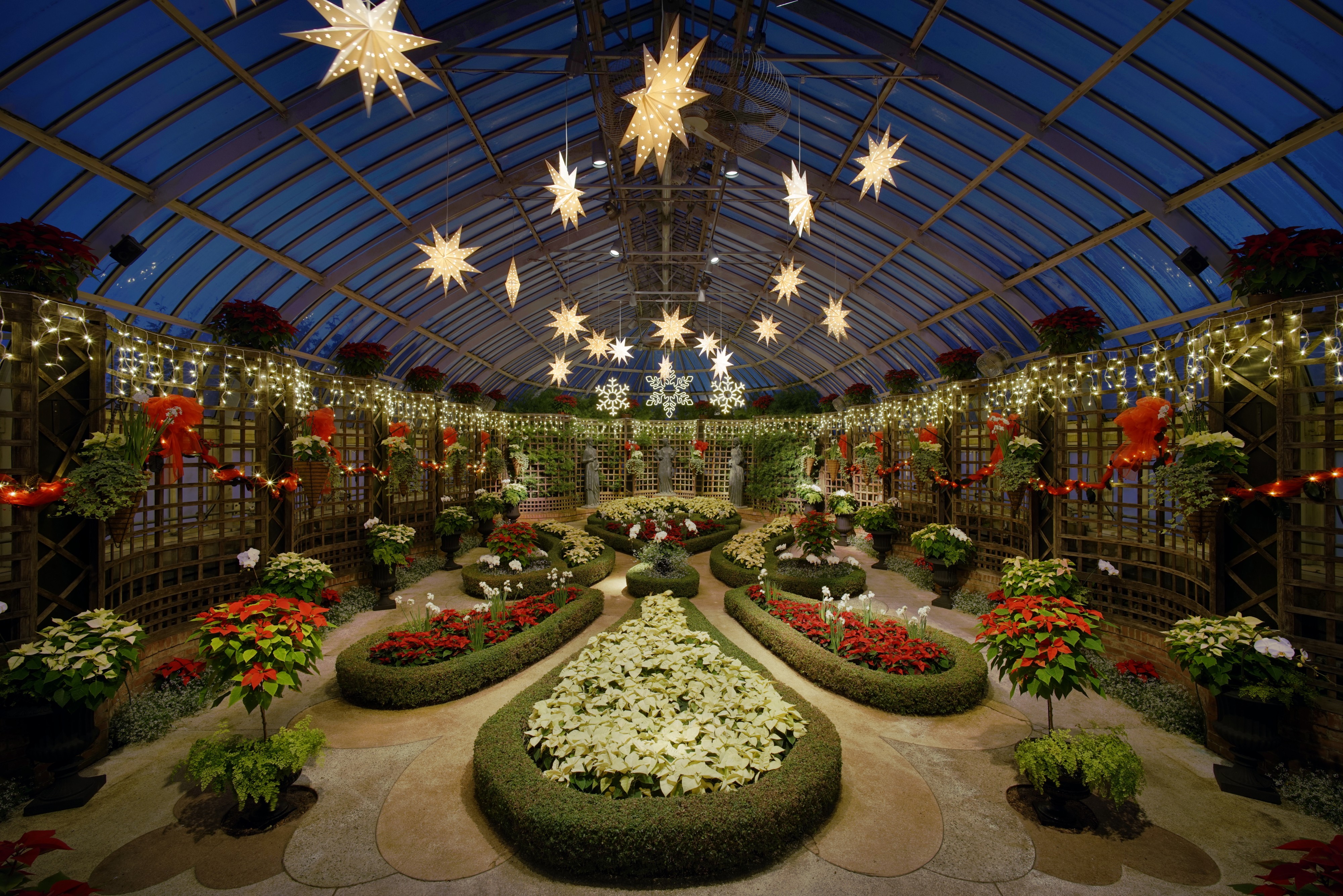 Phipps Conservatory winter 2015 Broderie Room
