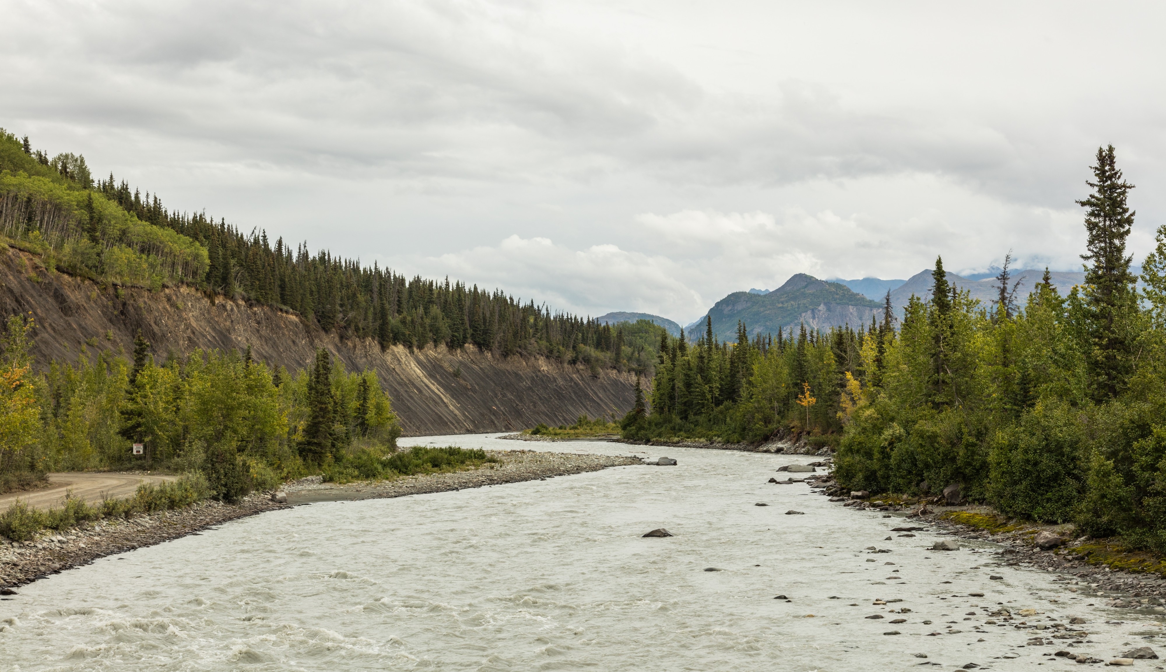 Río Matanuska, Alaska, Estados Unidos, 2017-08-22, DD 71