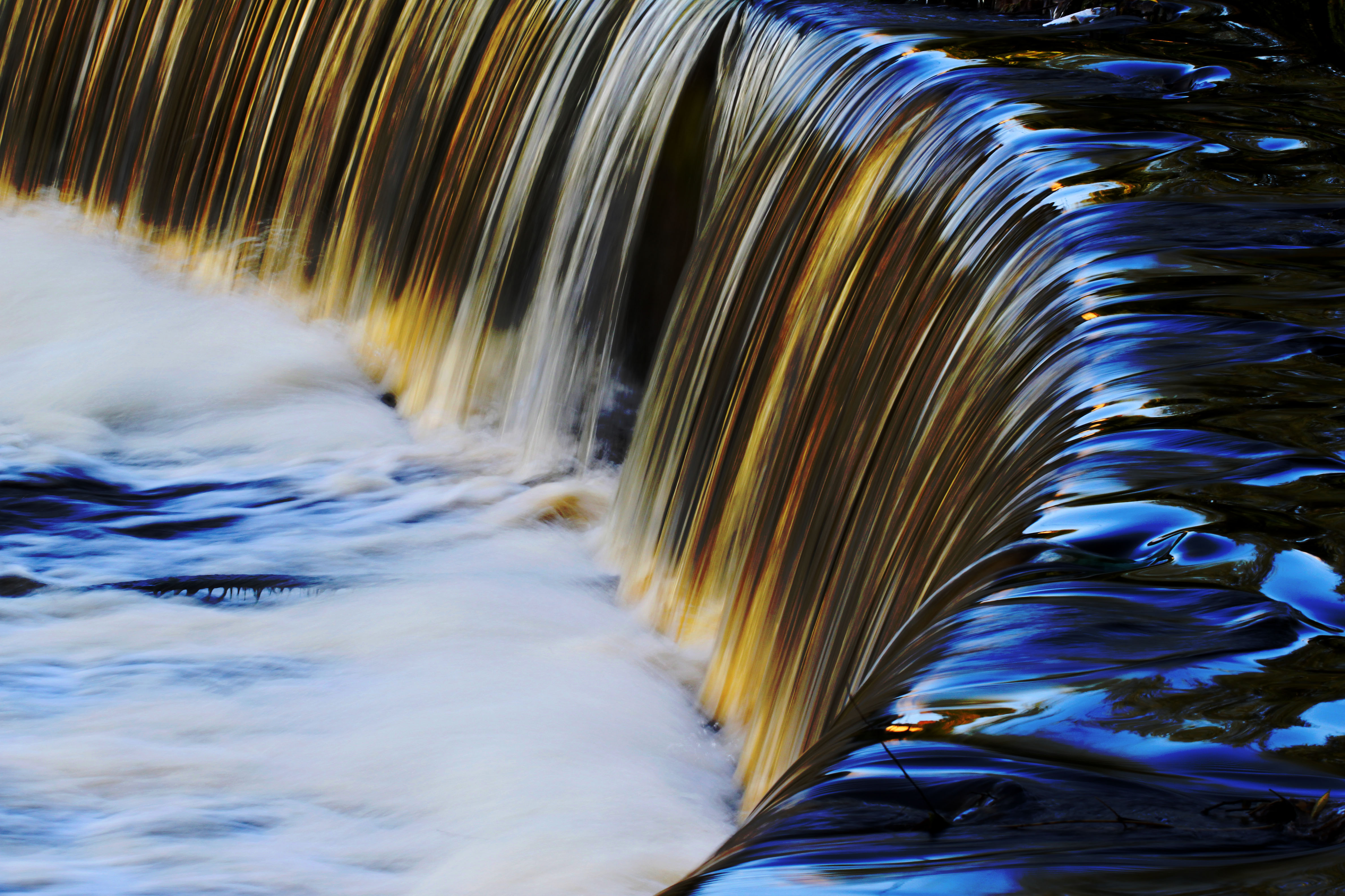 A weir on the River Dodder