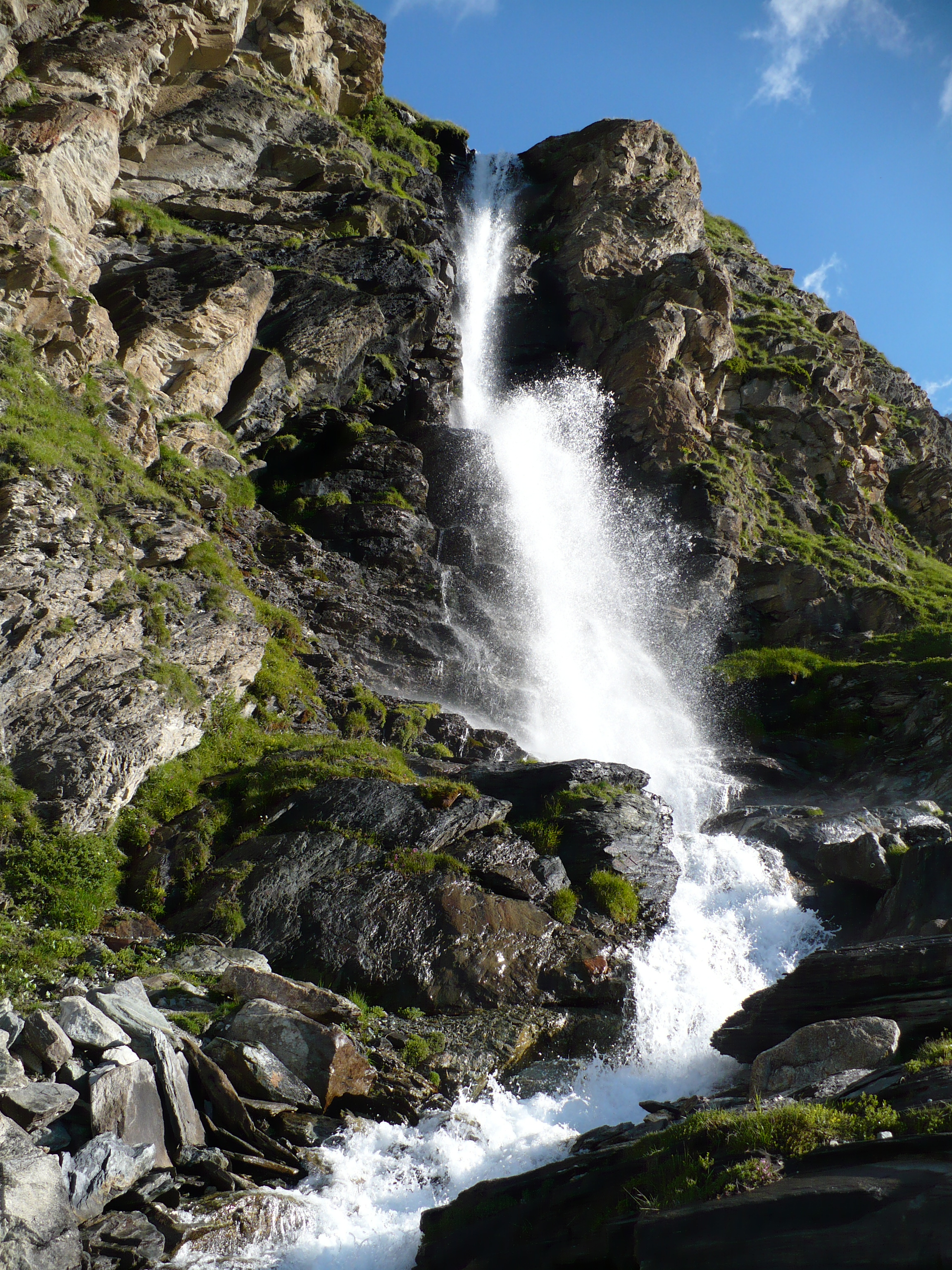Cascata in alta Valtournenche
